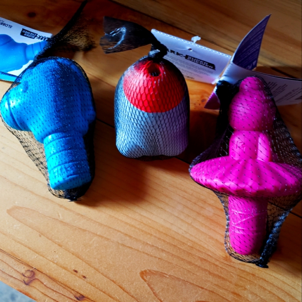 Three Bark Box Super Chewer Toys